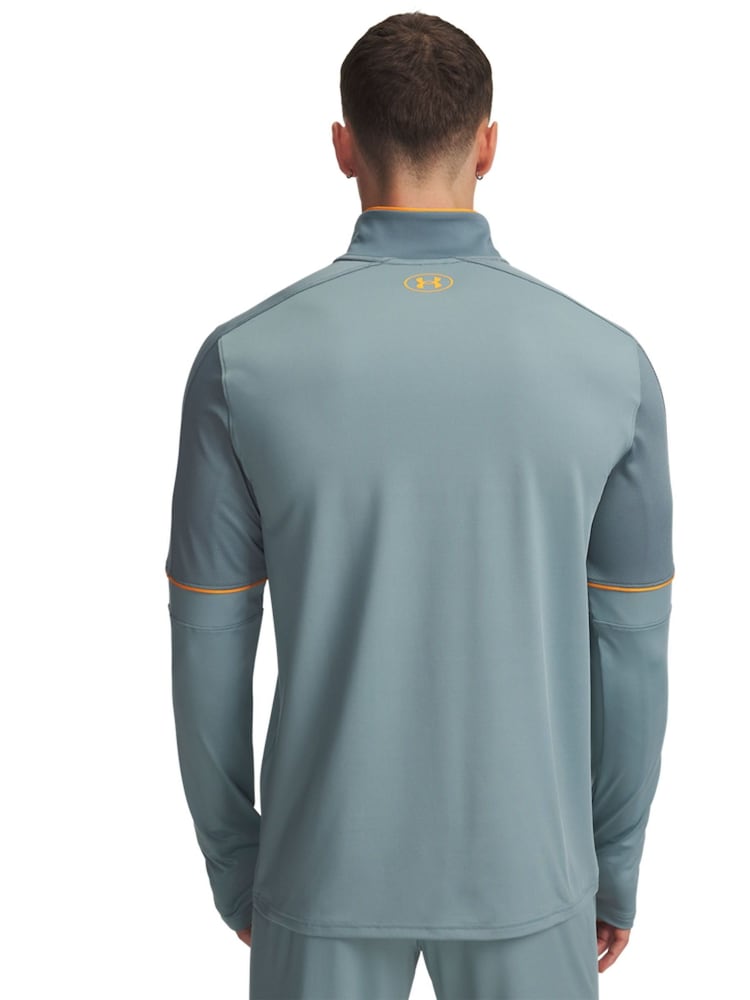 Under Armour Blue M Challenger Training Quarter Zip Sweat Top - Image 2 of 2 Under Armour Blue M Challenger Training Quarter Zip Sweat Top - Image 2 of 2