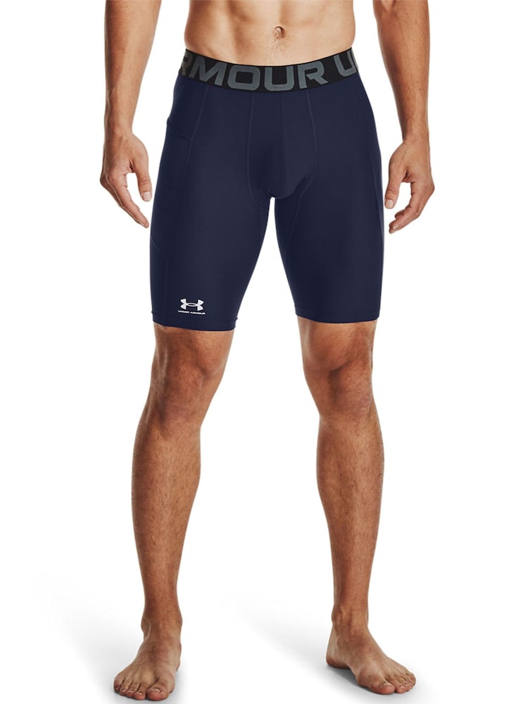 Under Armour Blue HG Long Shorts - Image 1 of 6 Under Armour Blue HG Long Shorts - Image 1 of 6