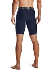 Under Armour Blue HG Long Shorts - Image 2 of 6
