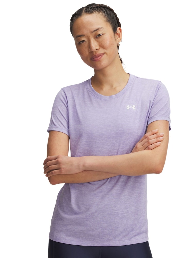 Under Armour Purple Tech Twist Crew Neck T-Shirt - Image 1 of 2