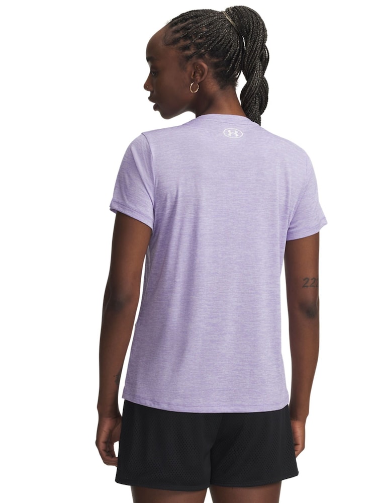 Under Armour Purple Tech V-Neck T-Shirt - Image 2 of 2 Under Armour Purple Tech V-Neck T-Shirt - Image 2 of 2