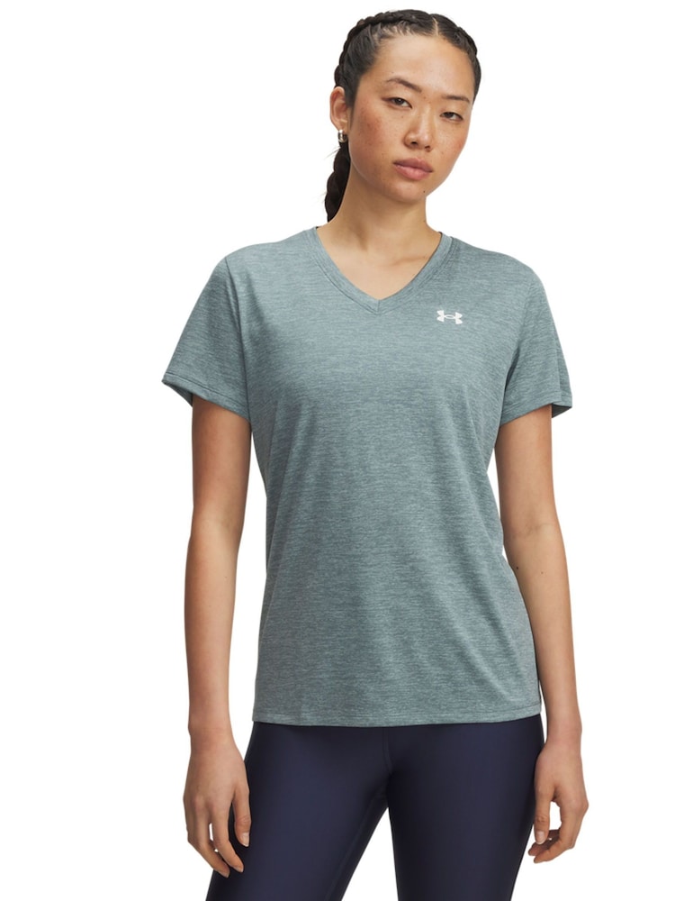 Under Armour Light Blue Tech V-Neck T-Shirt - Image 1 of 2