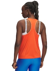 Under Armour Dark Orange Tech Knockout Vest - Image 2 of 2
