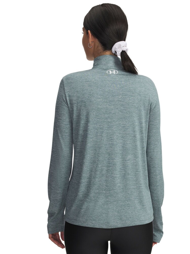 Under Armour Sky Blue Tech Twist 1/2 Zip Sweatshirt - Image 2 of 3