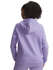 Under Armour Purple Rival Fleece Hoodie - Image 2 of 3