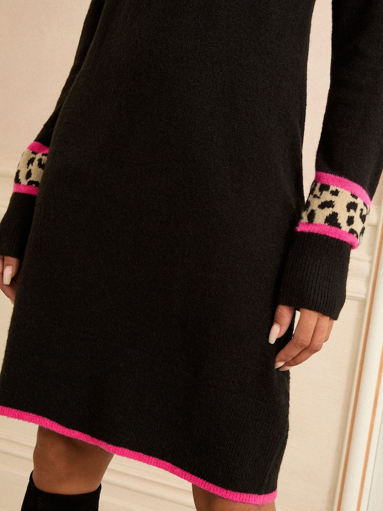 Love & Roses Cosy Jumper Dress - Slika 2 iz 4