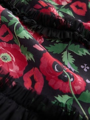 Cath Kidston Black Roses Tea Dress - Image 5 of 6