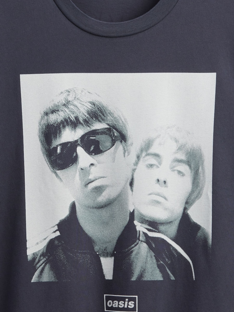 Темно-синий/Голубой - Gap Oasis Graphic T-Shirt - Image 5 of 5