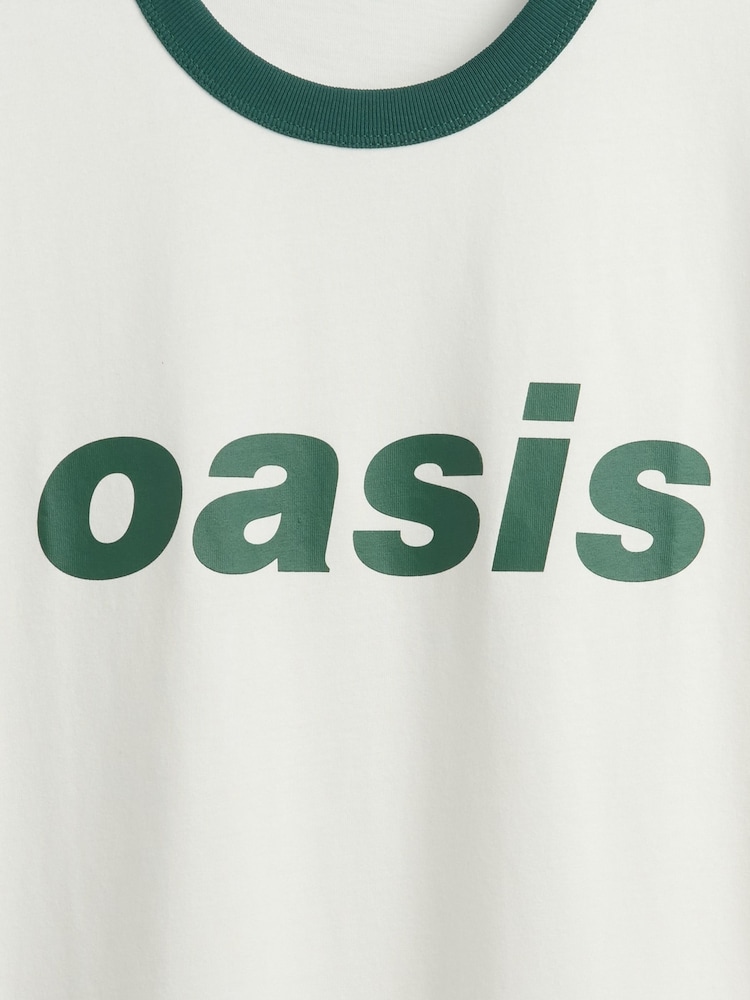 Кремовый - Gap Oasis Graphic T-Shirt - Image 5 of 5