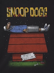 Gap Black Heavyweight Boxy Snoop Dogg Graphic T-Shirt - Image 3 of 3