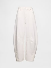 Wit - Gap UltraSoft jeans met hoge taille en hoefijzervormige pijpen - Image 8 of 9