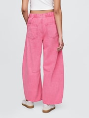 Gap Pink Mid Rise UltraSoft Easy Horseshoe Jeans - Image 2 of 7