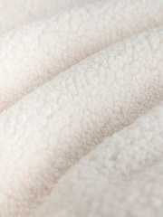 Cath Kidston Ecru Tiny Town Quarter Zip Borg Fleece Top - Image 5 of 6