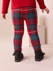Red Check Leggings (3mths-7yrs) - Image 3 of 7