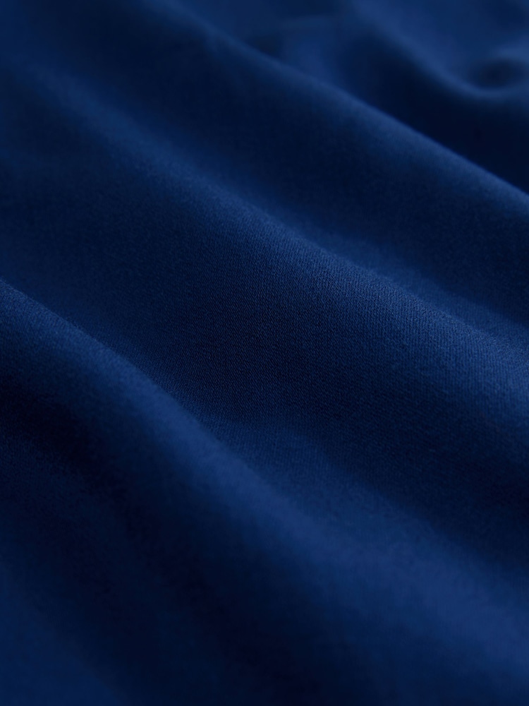 Cath Kidston Navy Button Through Frill Heart Pyjamas - Image 8 of 8