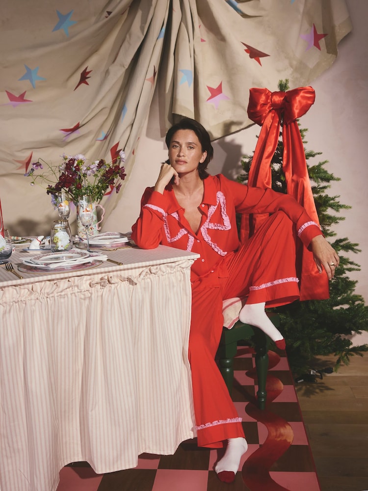 Cath Kidston praznična pentlja tkana viskoza pižama - Slika 2 iz 14 Cath Kidston praznična pentlja tkana viskoza pižama - Slika 2 iz 14