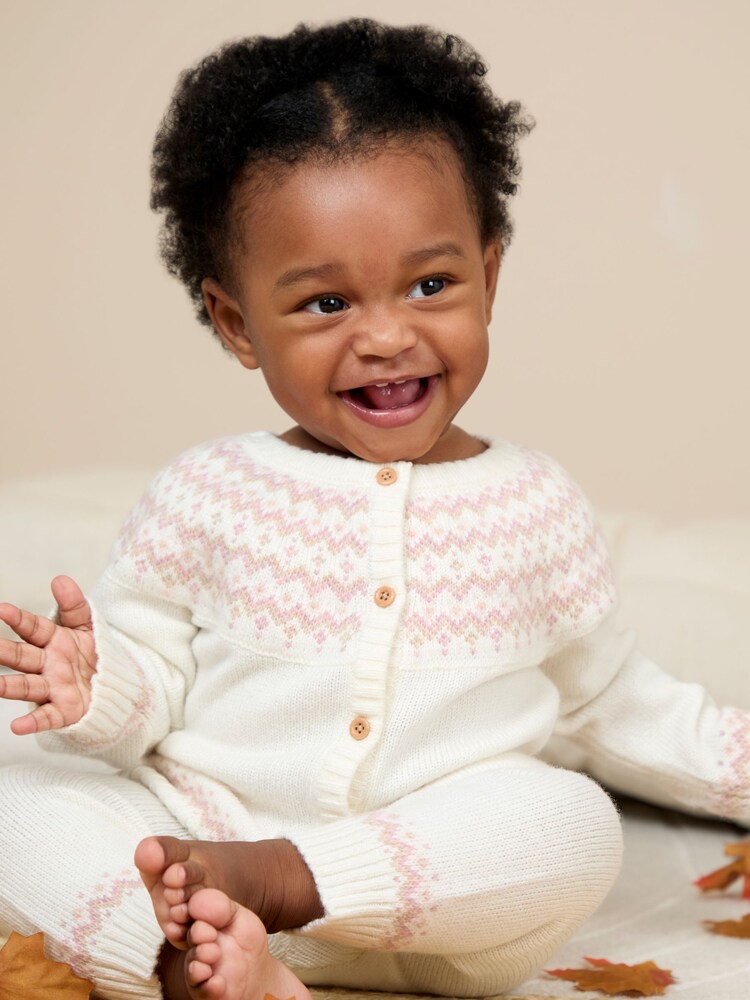 طقم محبوك من 3-قطع من Jojo Maman Bébé - صورة 1 من 6