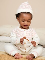 طقم محبوك من 3-قطع من Jojo Maman Bébé - صورة 2 من 6