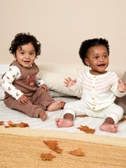 طقم محبوك من 3-قطع من Jojo Maman Bébé - صورة 6 من 6