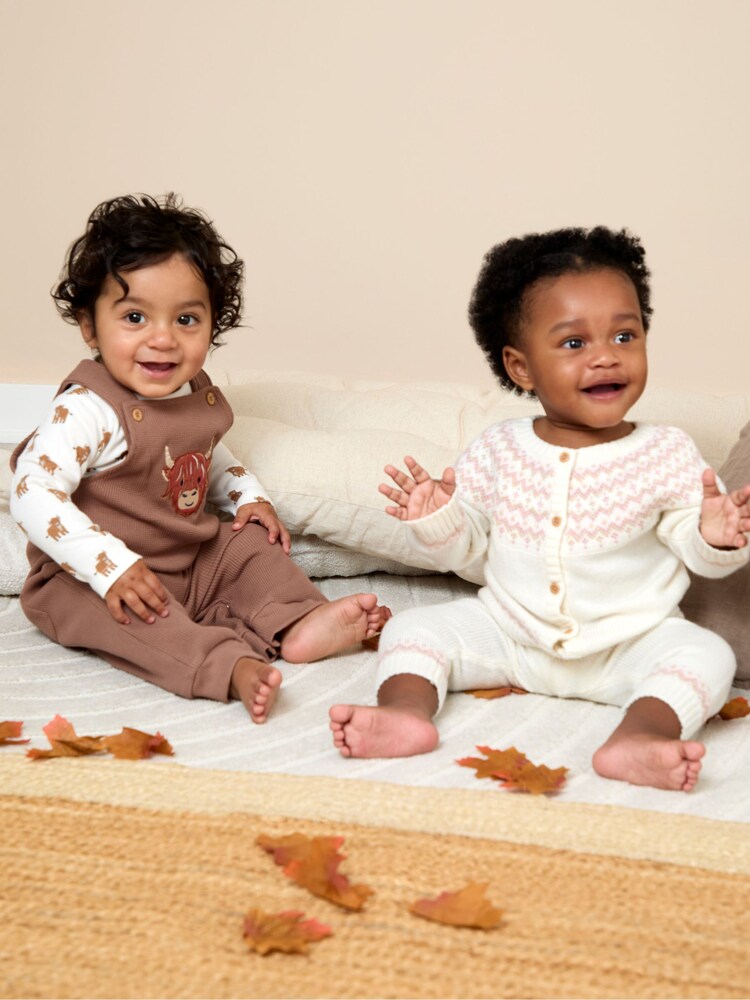 طقم محبوك من 3-قطع من Jojo Maman Bébé - صورة 6 من 6