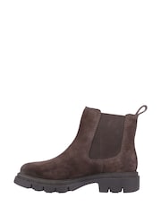 Hush Puppies Raya 2 Leather Chelsea Black Boots - Image 2 of 7