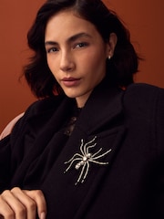 Gun Metal Halloween Spider Brooch - Image 4 of 8