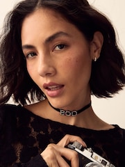 Schwarz - Halloween Boo Choker Necklace - Bild 7 von 8