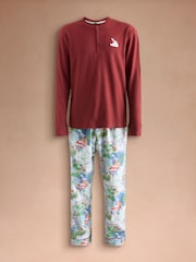 Cath Kidston Christmas Journey Mens Pyjamas - Image 1 of 4