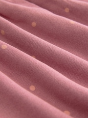 Rose Pink Deer Embellished Sweat Dress (3mths-7yrs) - Image 8 of 8