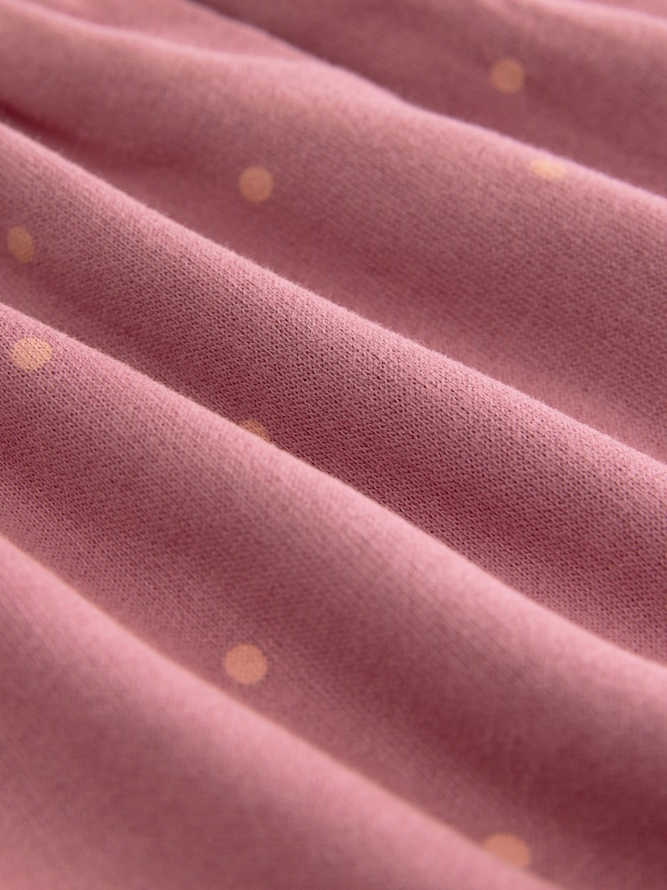 Rose Pink Deer Embellished Sweat Dress (3mths-7yrs) - Image 8 of 8