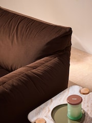 MADE.COM Chocolate Brown Jude 2 Seater Sofa - Image 2 of 3