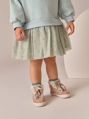 Blue Bunny Sweat Party Dress (3mths-7yrs) - Image 4 of 4