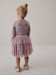 Purple Chracter Tutu Skirt Party Dress (3mths-7yrs) - Image 3 of 8