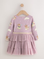 Purple Chracter Tutu Skirt Party Dress (3mths-7yrs) - Image 6 of 8