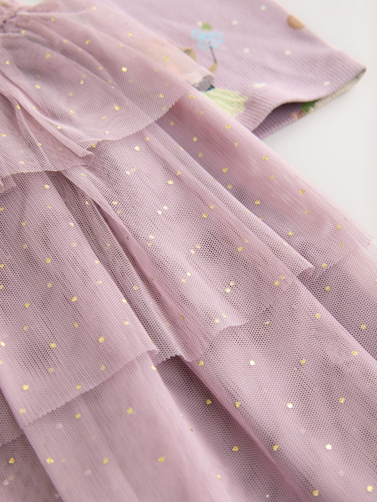 Purple Chracter Tutu Skirt Party Dress (3mths-7yrs) - Image 8 of 8