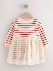 Christmas Bear Mesh Sweat Party Dress (3mths-7yrs) - Image 6 of 8