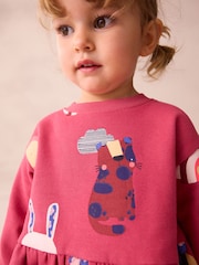Tiermotiv - Sweatkleid: (3 Monate bis 7 Jahre) - Bild 3 von 3