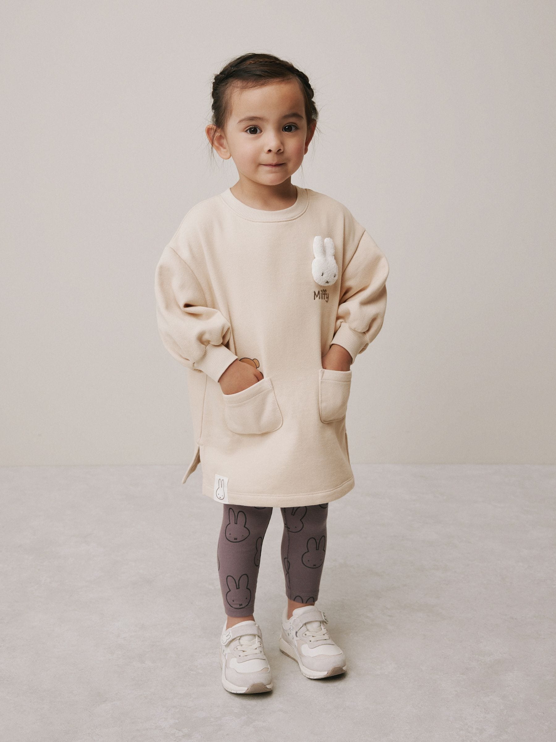 Buy Cream Miffy Sweat Dress & Leggings Set (3mths-7yrs) from Next USA