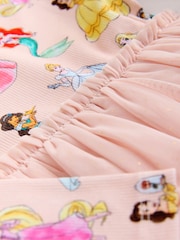 Pink Disney Princess Mesh Party Dress (3mths-7yrs) - Image 3 of 4