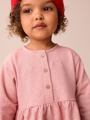 Pink Dog Brushed Sweat Dress (3mths-7yrs) - Image 2 of 4