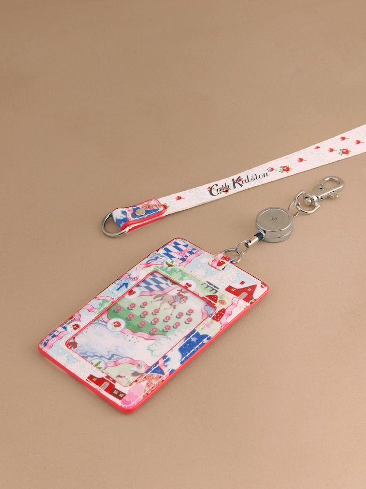 Cath Kidston Christmas House Lanyard - Image 2 of 3 Cath Kidston Christmas House Lanyard - Image 2 of 3