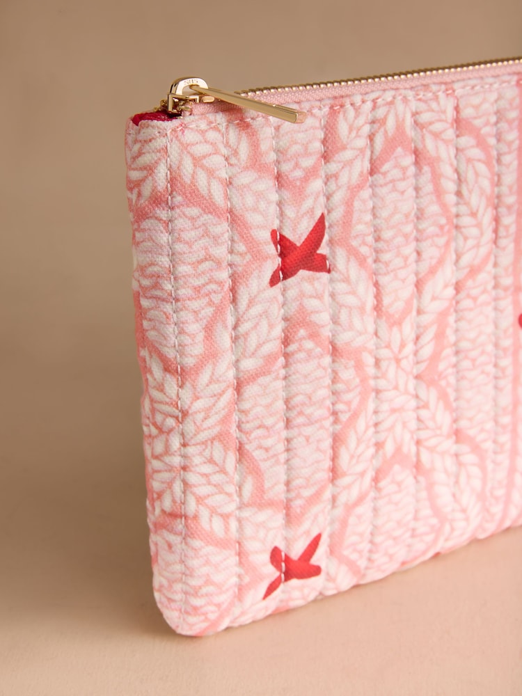 Cath Kidston Pink Quilted Pouch - Image 3 of 3