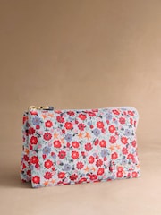 Cath Kidston Blue Folding Star Ditsy Triple Pouch - Image 1 of 3