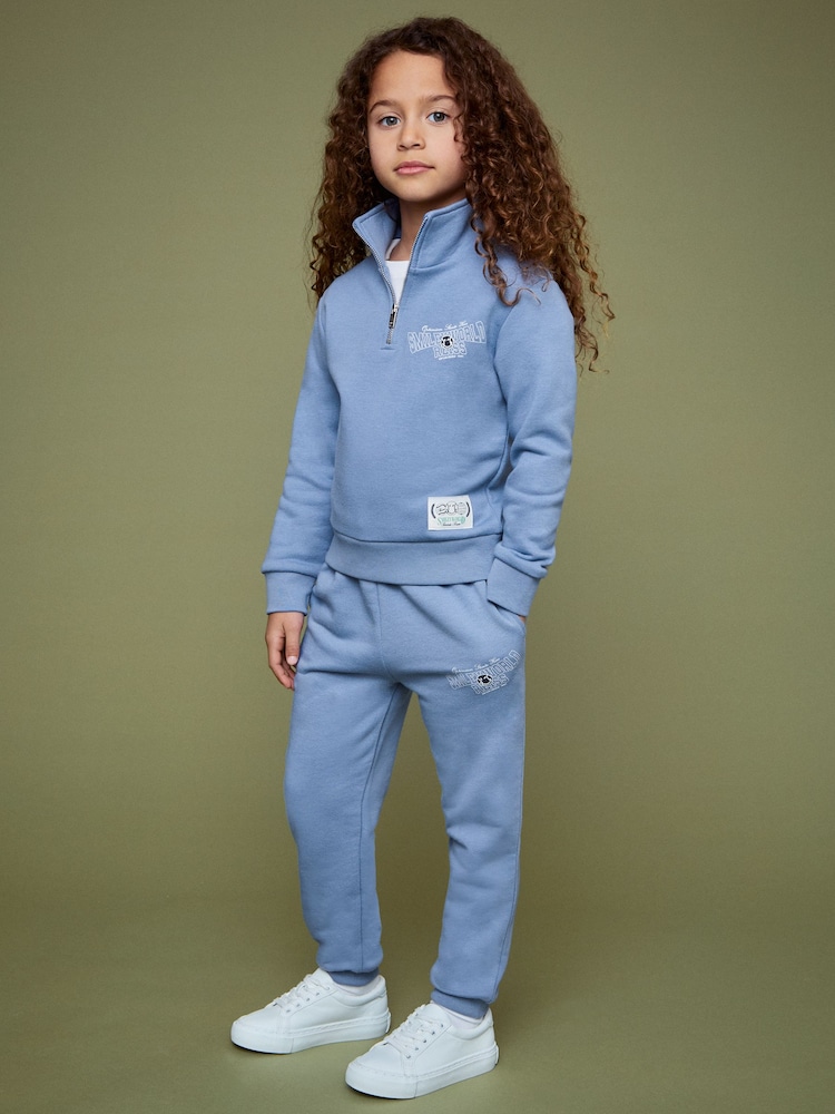 Reiss Blue Fred 9-13 yrs SmileyWorld | Reiss Cuffed Joggers Unisex Fit - Image 1 of 6 Reiss Blue Fred 9-13 yrs SmileyWorld | Reiss Cuffed Joggers Unisex Fit - Image 1 of 6