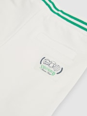 Reiss White 3-9 yrs SmileyWorld | Reiss Drawstring Shorts Unisex Fit - Image 8 of 8