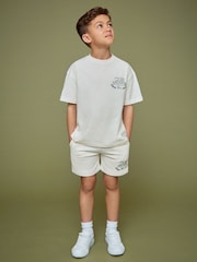 أبيض - تيشِرت واسع تشكيلة SmileyWorld من Reiss | Reiss - صورة 3 من 6