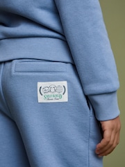 Reiss Blue 3-9 yrs SmileyWorld | Reiss Cuffed Joggers Unisex Fit - Image 4 of 6