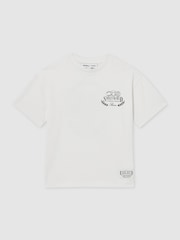 أبيض - تيشِرت واسع تشكيلة SmileyWorld من Reiss | Reiss - صورة 2 من 6