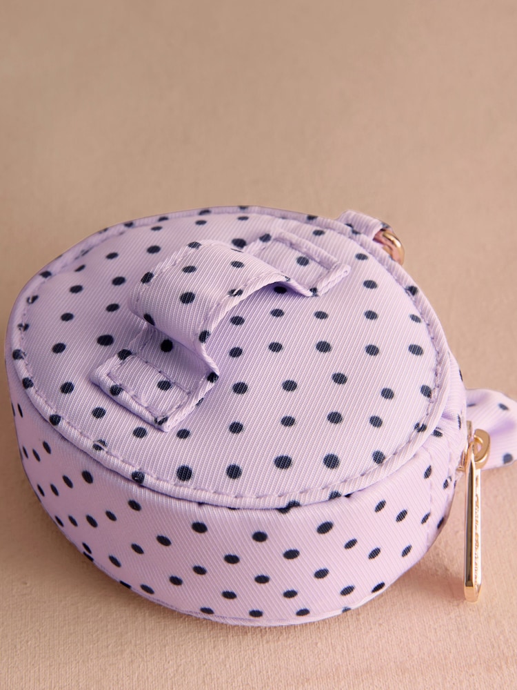 Rosa mit Tupfen - Cath Kidston Bear Clip On Purse - Bild 3 von 3