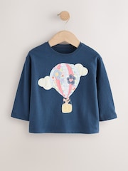 Purple/Pink Character Long Sleeve Tops 3 Pack (3mths-7yrs) - Image 4 of 10